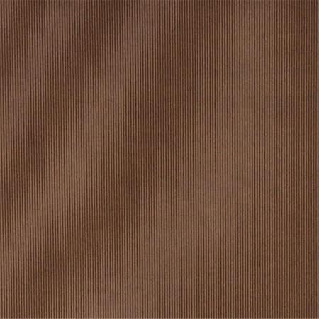 Designer Fabrics Designer Fabrics C186 54 in. Wide Brown Thin Solid Corduroy Striped Upholstery Velvet Fabric C186